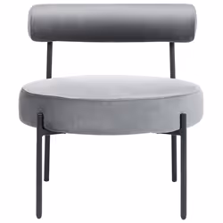 Armchair ALPHA Velvet Grey