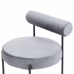 Armchair ALPHA Velvet Grey