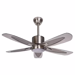 Ceiling Fan with Light COYOTE with Remote Silver