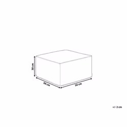 Pouffe Black MUKKI