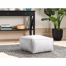 Pouffe MUKKI Grey 50 cm 50 cm 30 cm - Additional view 5