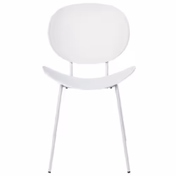 Set of 2 Dining Chairs SHONTO White