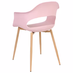 Set of 2 Dining Chairs UTICA Pink