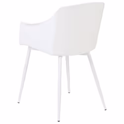 Set of 2 Dining Chairs FONDA White