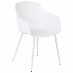 Set of 2 Dining Chairs FONDA White - Additional view 5