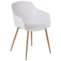 Set of 2 Dining Chairs FONDA II White