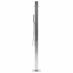 Freestanding Outdoor Shower OLZAI Silver - Additional view 4