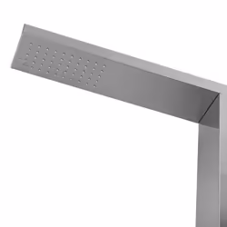 Freestanding Outdoor Shower LOTZORAI Silver