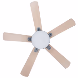 Ceiling Fan with Light HOBBLE with Remote Light Grey