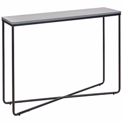 Console Table LAKOTA Grey Concrete Effect