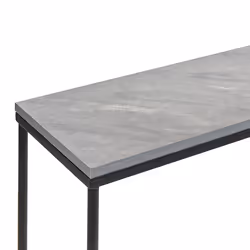 Console Table LAKOTA Grey Concrete Effect