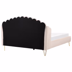 Bed Fabric AMBILLOU 180 x 200 cm (EU Super King) Light Beige