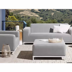 Ottoman ROVIGO Light Grey
