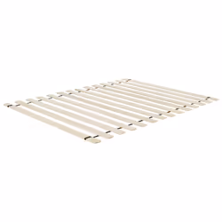 Bed Faux Leather LIMANTON 140 x 200 cm (EU Double) Golden Brown