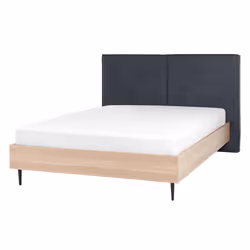 Bed Fabric IZERNORE 140 x 200 cm (EU Double) Dark Grey