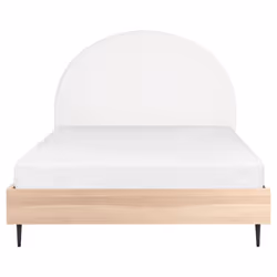 Bed Fabric MILLAY 140 x 200 cm (EU Double) Off-White