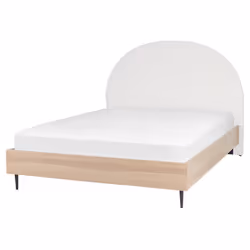 Bed Fabric MILLAY 160 x 200 cm (EU King Size) Off-White