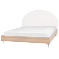 Bed Fabric MILLAY 180 x 200 cm (EU Super King) Off-White