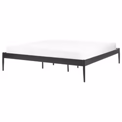 Bed Metal VAURS 180 x 200 cm (EU Super King) Black