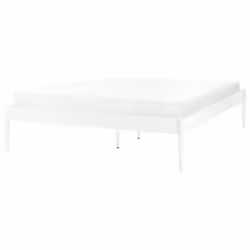 Bed Metal VAURS 140 x 200 cm (EU Double) White