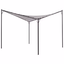 Pergola 300 x 300 cm Grey AVENTINE