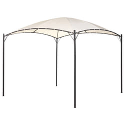 Gazebo VOMERO Metal 305 cm 305 cm Beige