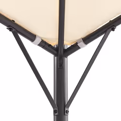 Gazebo VOMERO Metal 305 cm 305 cm Beige