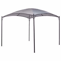 Gazebo VOMERO Metal 305 cm 305 cm Grey