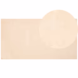 Faux Rabbit Fur Rug 80 x 150 cm Beige THATTA