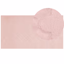 Faux Rabbit Fur Rug 80 x 150 cm Pink GHARO