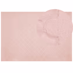 Faux Rabbit Fur Rug 160 x 230 cm Pink GHARO