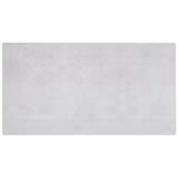 Faux Rabbit Fur Rug 80 x 150 cm Light Grey GHARO