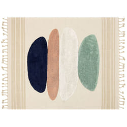 Cotton Area Rug 300 x 400 cm Multicolour ZEYNAK