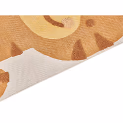 Cotton Kids Rug Tiger Print 80 x 150 cm Multicolour SIGLI