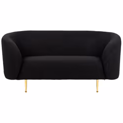Sofa LOEN Boucle Black 2 Seater