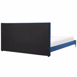 Bed Velvet LIMOUX 180 x 200 cm (EU Super King) Navy Blue - Additional view 5
