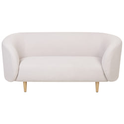 Sofa LOEN Fabric Light Beige 2 Seater