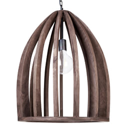 Mango Wood Pendant Lamp Dark MANAIR
