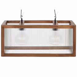 Mango Wood Pendant Lamp Light PENNA