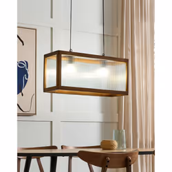 Mango Wood Pendant Lamp Light PENNA