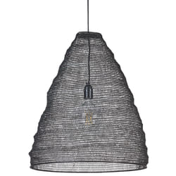 Metal Mesh Pendant Lamp Black PARBATI