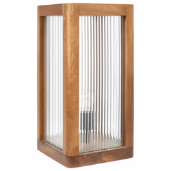 Table Lamp KOLIDAM Mango Wood Brown