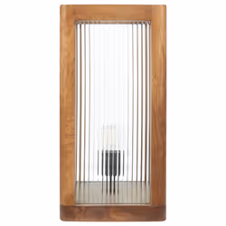 Table Lamp KOLIDAM Mango Wood Brown