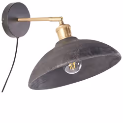 Wall Lamp YERALA Adjustable Mango Wood Black - Additional view 3