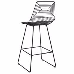 Set of 2 Bar Chairs BISBEE Metal Black - Additional view 4