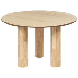 Dining Table ORIN Light Ash Wood 120 cm 120 cm