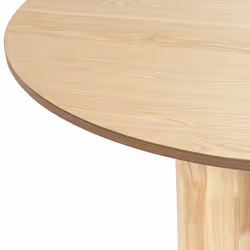 Dining Table ORIN Light Ash Wood 120 cm 120 cm