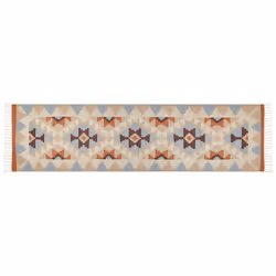 Cotton Kilim Runner Rug 80 x 300 cm Multicolour DILIJAN