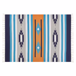 Cotton Kilim Area Rug 140 x 200 cm Multicolour NORATUS