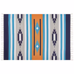 Cotton Kilim Area Rug 200 x 300 cm Multicolour NORATUS